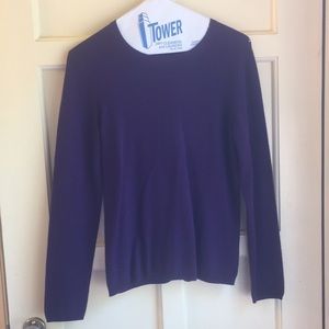 Purple 2-PLY Charter Club Cashmere Sweater
